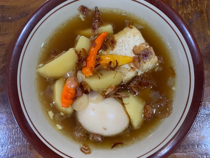 Cara Mudah Membikin Resep Semur Tahu, Telur &amp;amp; Kentang yang Menggugah Selera Anti Ribet, Bisa Manjain Lidah