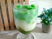 Gambar es matcha tanpa susu