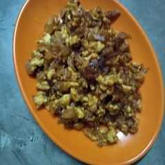 A picture of Egg bhurji.