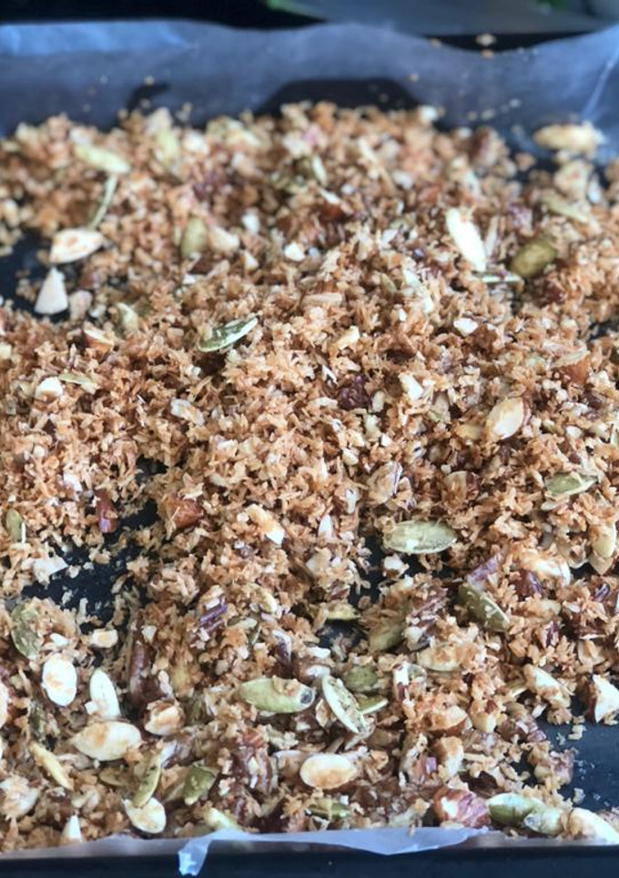 Una foto de ☕Granola ideal desayuno ☕