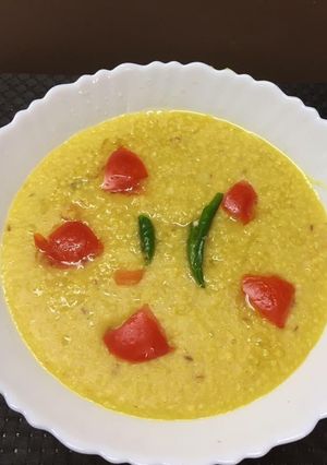 A picture of Foxtail millet khichdi.