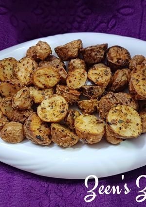 A picture of Air Fryer Crisp Baby Potatoes.