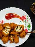 स्टफ्ड पनीर पकौड़ा (Stuffed paneer pakoda recipe in hindi)