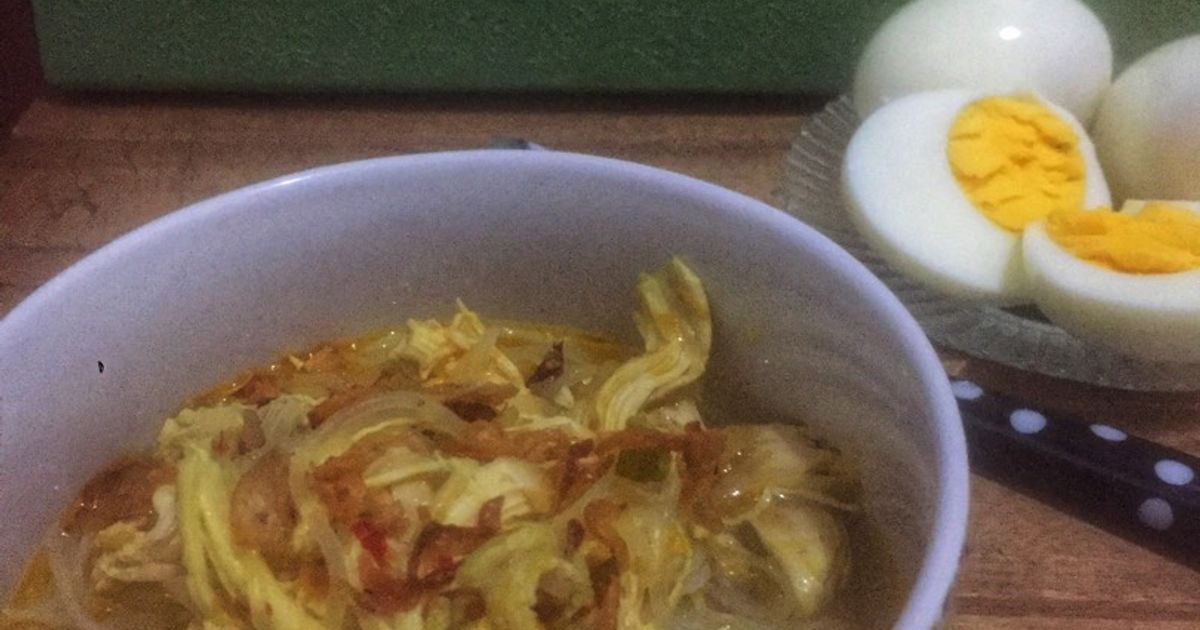 Resep Soto Ayam Campur oleh Windri Aries - Cookpad