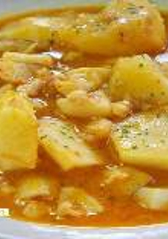 Una foto de Caldo de papas