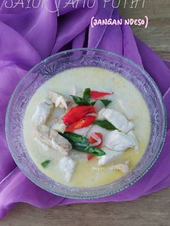 Foto resep Sayur Tahu Putih (Jangan Ndeso)