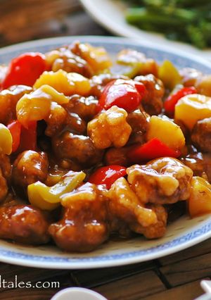 甜酸咕嚕肉 Sweet and Sour Pork 的食譜成品照片