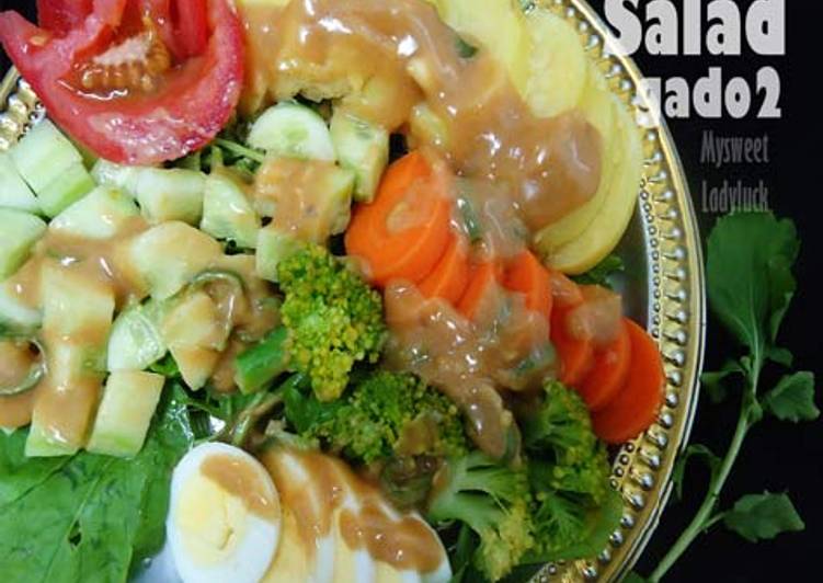 Salad Gado-gado dressing Tahini