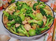 Gambar tumis ayam jamur shitake
