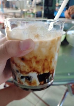 Hình của món Sữa tươi trân châu đường đen.