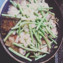 A picture of Adobong Sitaw na Pina.