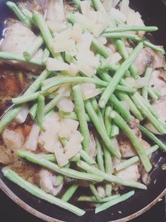 A picture of Adobong Sitaw na Pina.