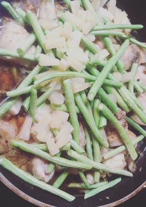 A picture of Adobong Sitaw na Pina.