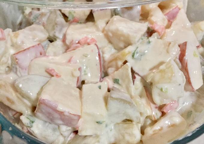 Recipe of Ultimate Creamy Potato Apple Salad