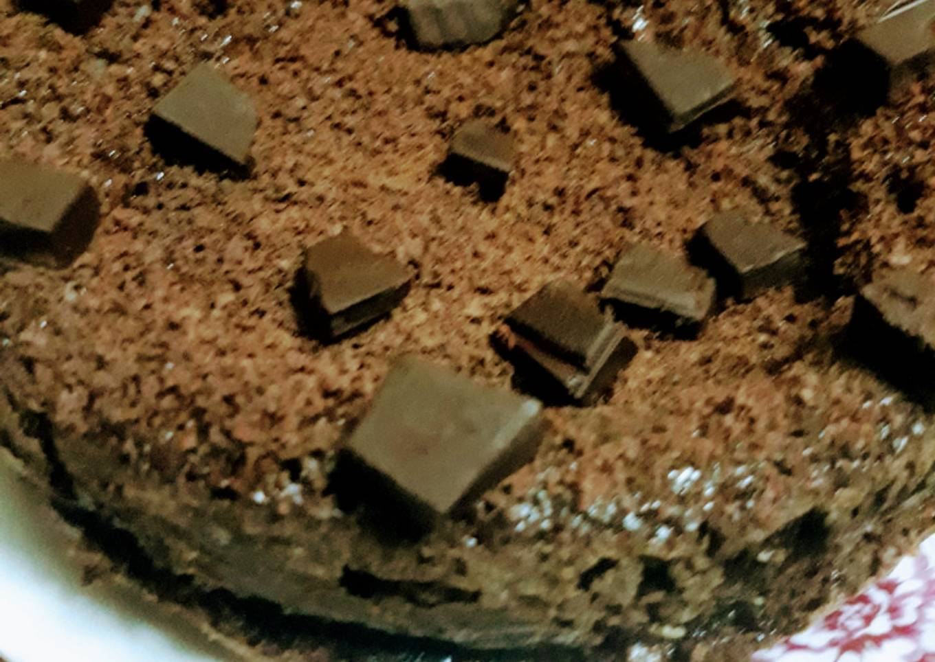 Chocolate biscuits cake