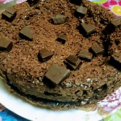 A picture of Chocolate biscuits cake.