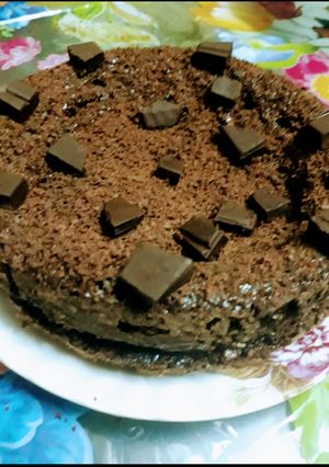 A picture of Chocolate biscuits cake.