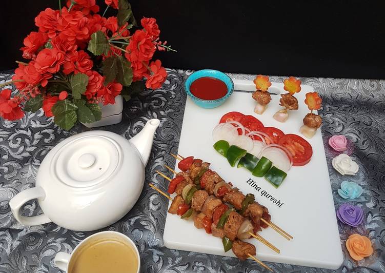 Step-by-Step Guide to Cook Favorite Chicken shashlik
