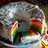 Rainbow cake kukus lembuutt bgtt