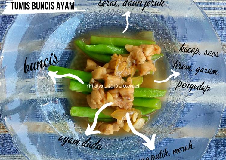 Tumis Buncis Ayam