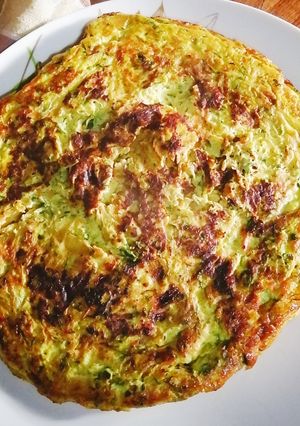 Una foto de Tortilla de Zapallo Italiano