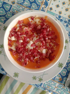 Una foto de Salmorejo de la abuela