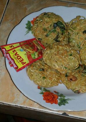 Foto resep Mini omlete mie sedaap