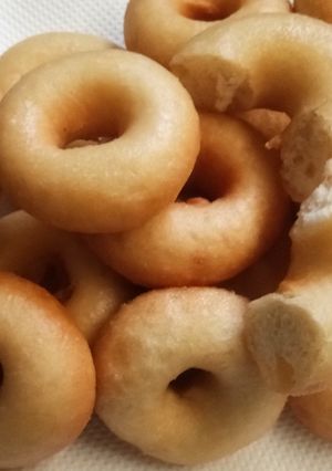 Foto resep Donat mungil tanpa telur, tanpa mikser tanpa ulen