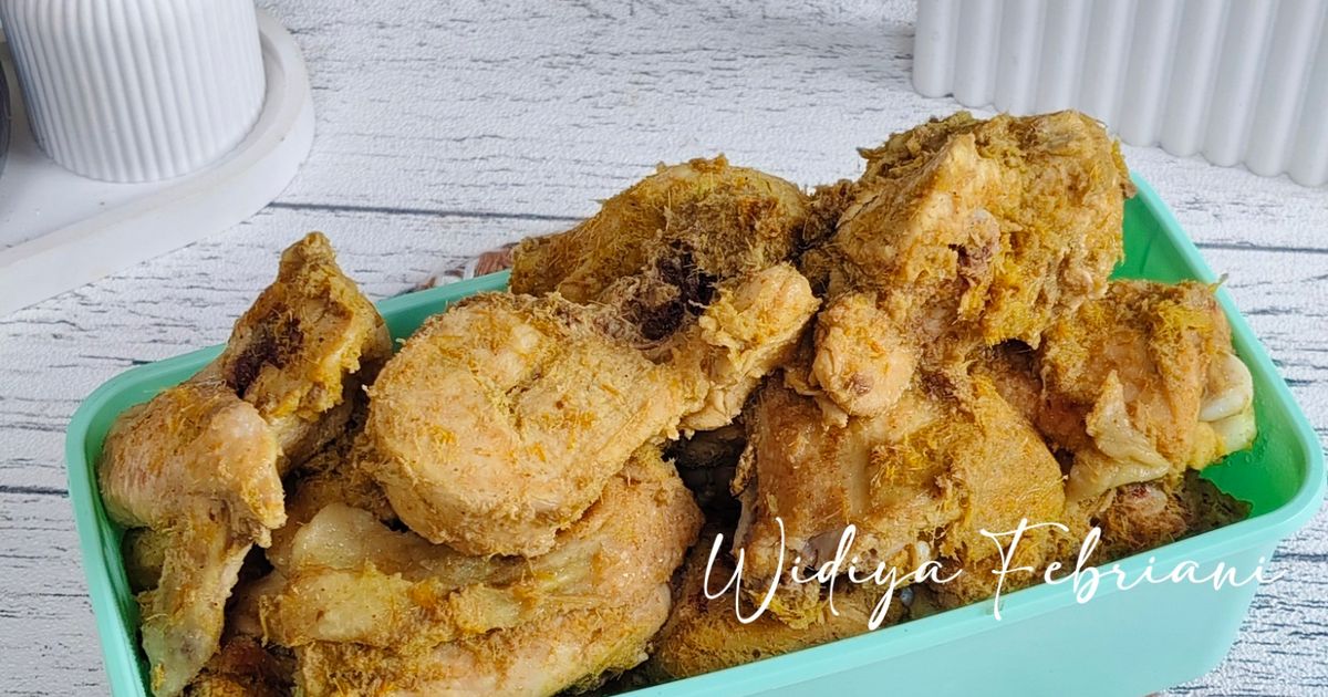 Ayam Goreng Lengkuas (Versi Dikukus)