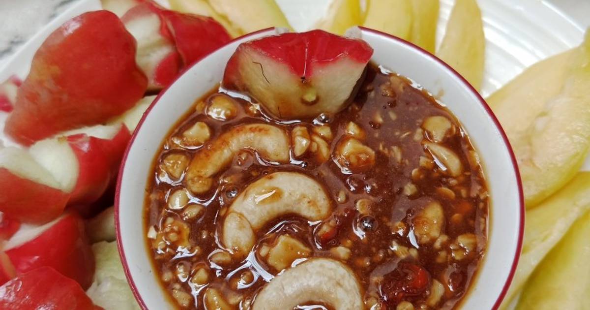 Resep Bumbu Rujak Kacang Mede Oleh Fey Pawonmungil Cookpad