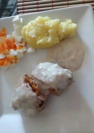 Una foto de Arrollado de pollo
