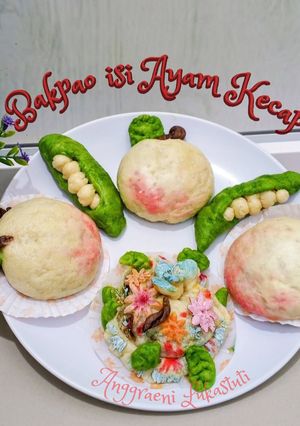 Foto resep Bakpao isi Ayam Kecap