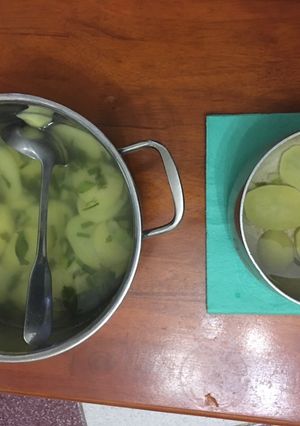 Hình của món Bữa tối chay đơn giản.