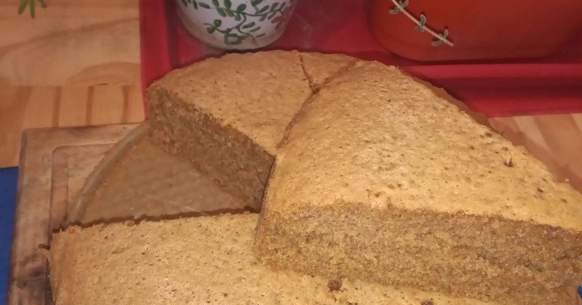 Mi Primer Receta: Bizcochuelo De Harina Integral 🥧🧉 Receta De María Del ...