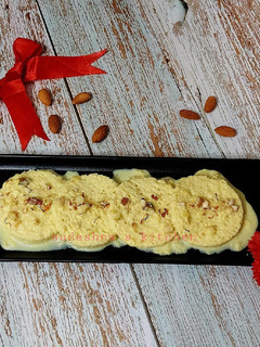 A picture of Bread Rasmalai.