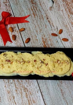 A picture of Bread Rasmalai.