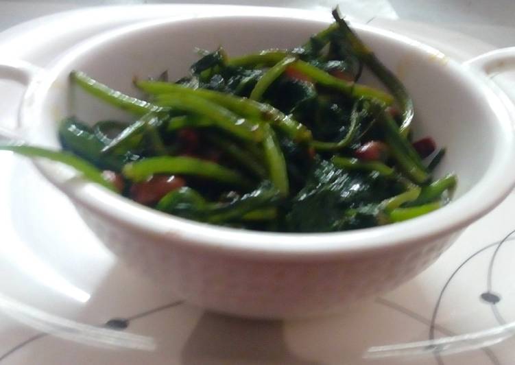 Step-by-Step Guide to Make Quick Stir fry spinach