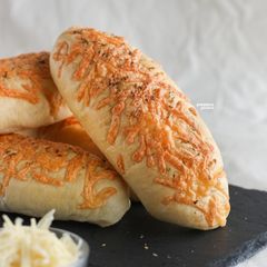 A picture of Cheesy Bread [with Homemade Pizza Dough].