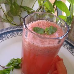 Watermelon smoothie A picture of Watermelon smoothie.