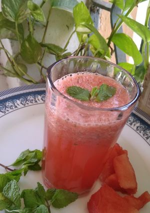 A picture of Watermelon smoothie.