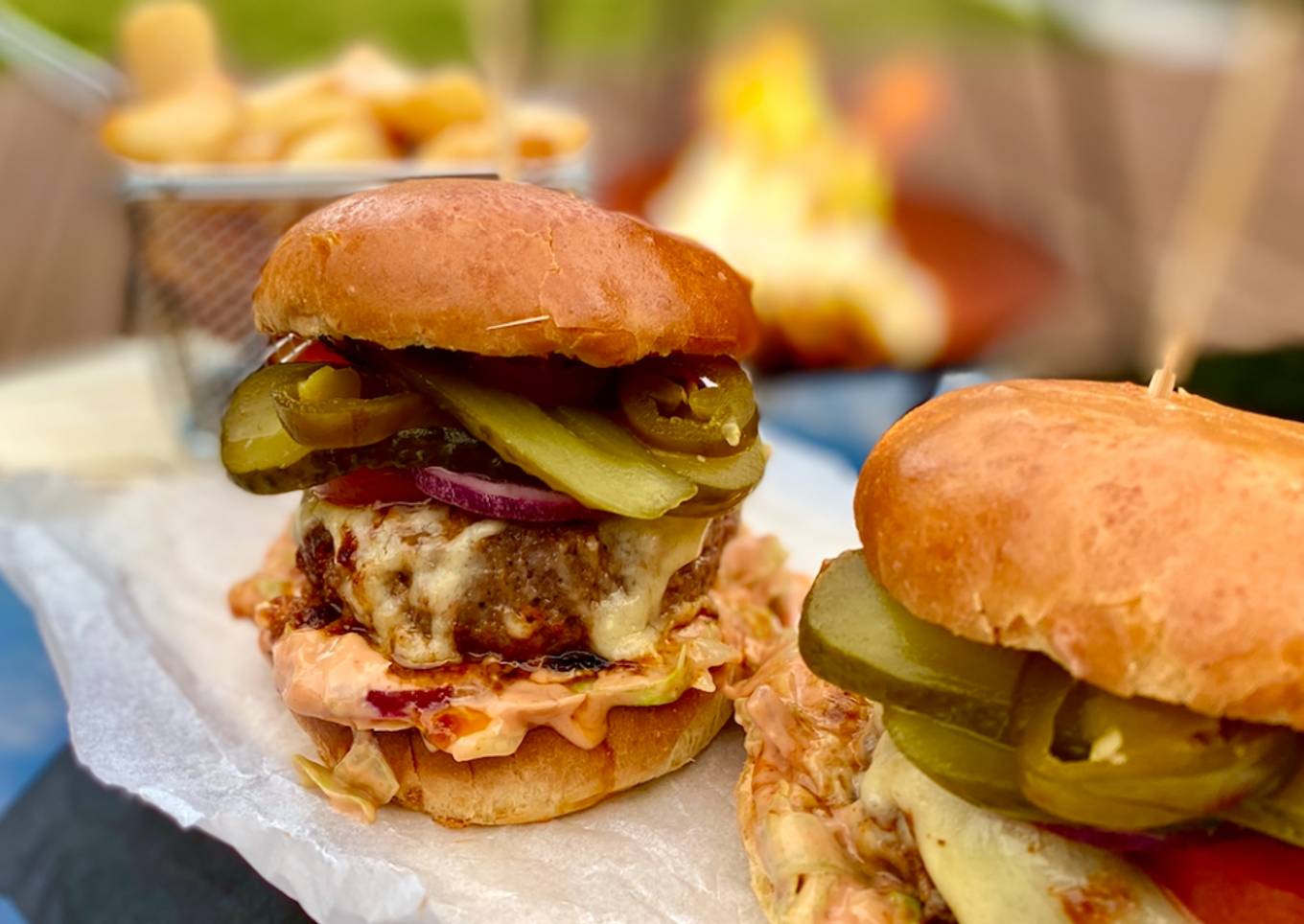 My Kickinâ€™ Chuck Burger