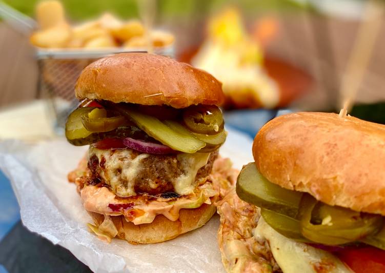 Simple Way to Prepare Homemade My Kickin’ Chuck Burger