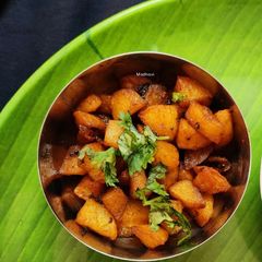 A picture of Batatyachya kachrya.