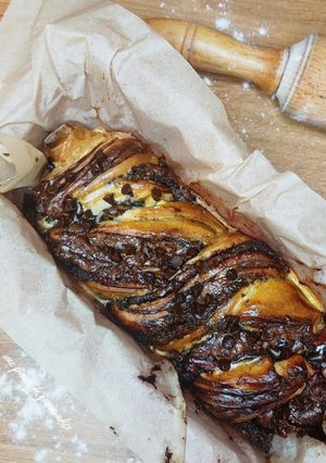 Une photo de Babka au chocolat