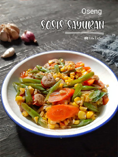 Foto resep Oseng Sosis Sayuran