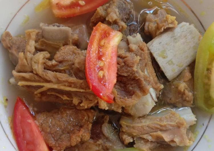 Rahasia Bikin Kuah Asam Iga yang Lezat