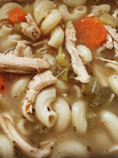 A picture of Homemade Chicken Noodle Soup.