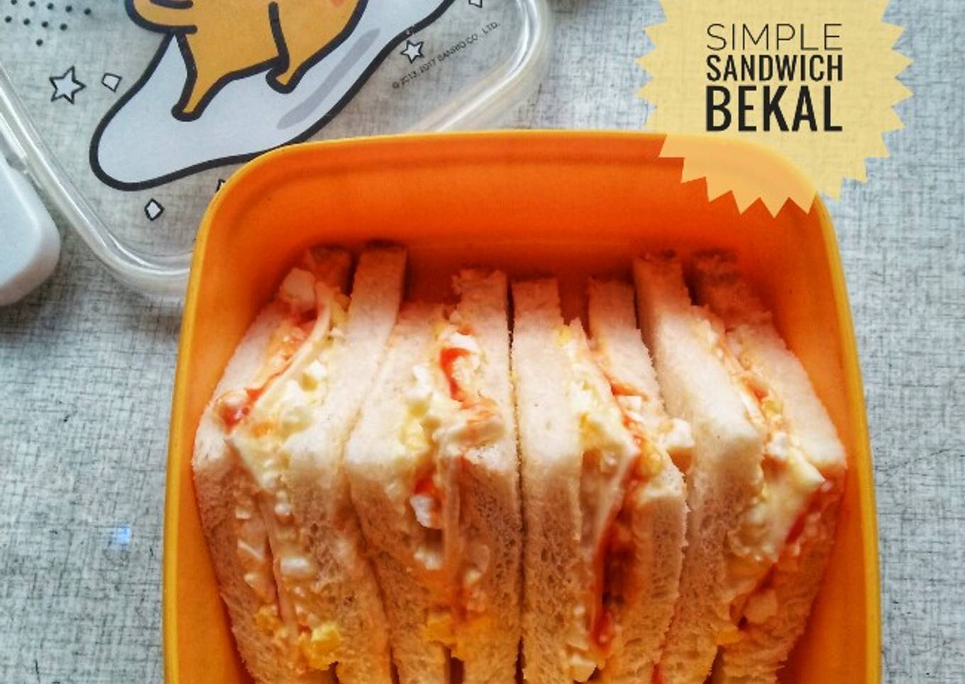 Simple Sandwich Bekal