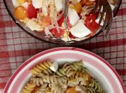 Una foto de masas de pasta