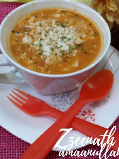 A picture of Lasagna Soup.